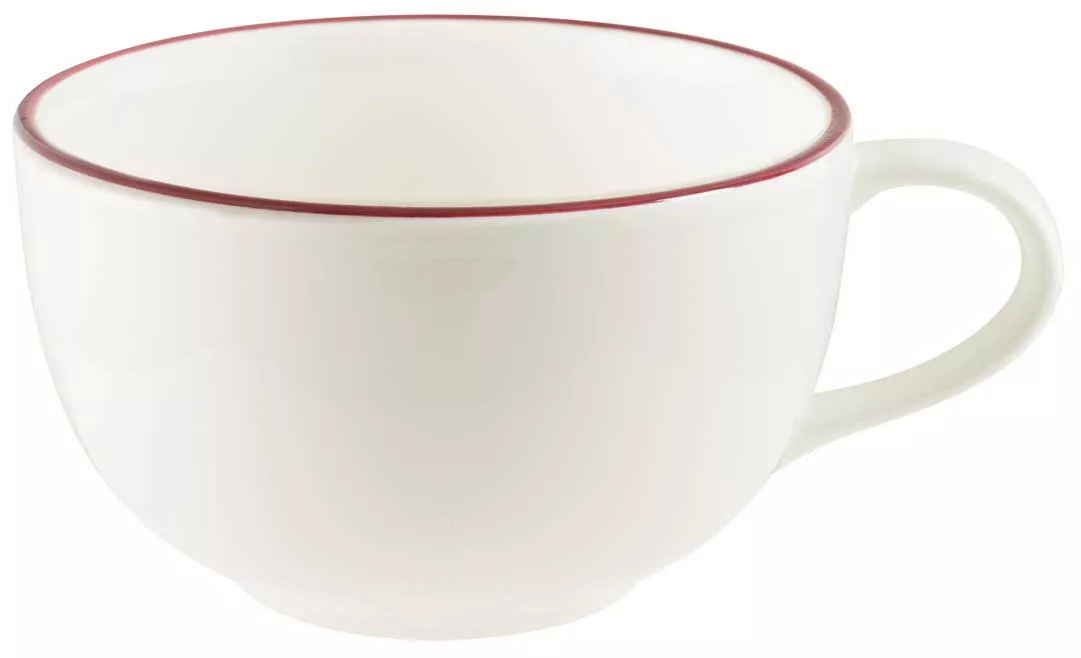 Чашка чайная Bonna Linea Burgundy LNEBDRIT05CPF, 350 мл