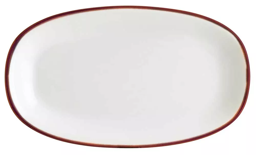 Блюдо овальное Bonna Linea Burgundy LNEBDGRM19OKY 77224