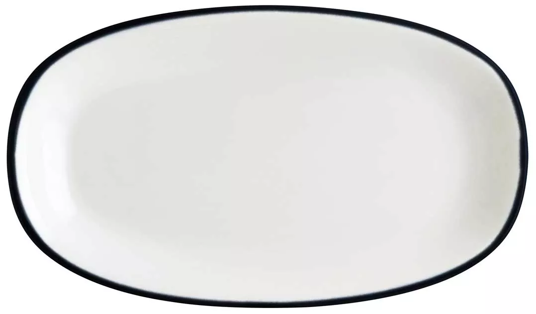 Блюдо овальное Bonna Linea LNEBLGRM15OKY, 150x85 мм
