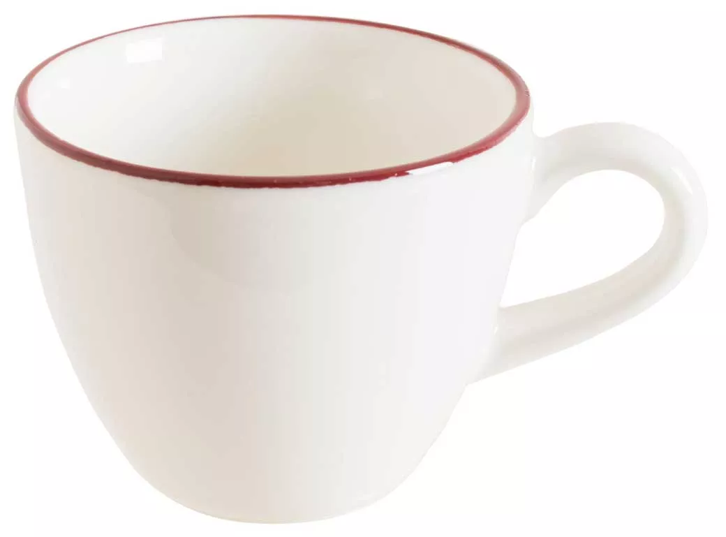 Чашка кофейная Bonna Linea Burgundy LNEBDRIT02KF, 80 мл