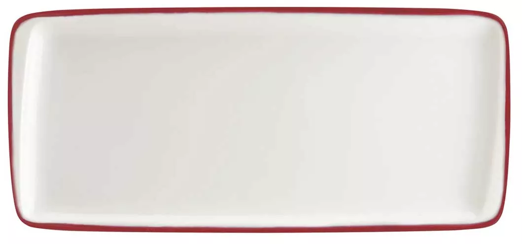 Блюдо прямоугольное Bonna Linea Burgundy LNEBDMOV35DT 78062
