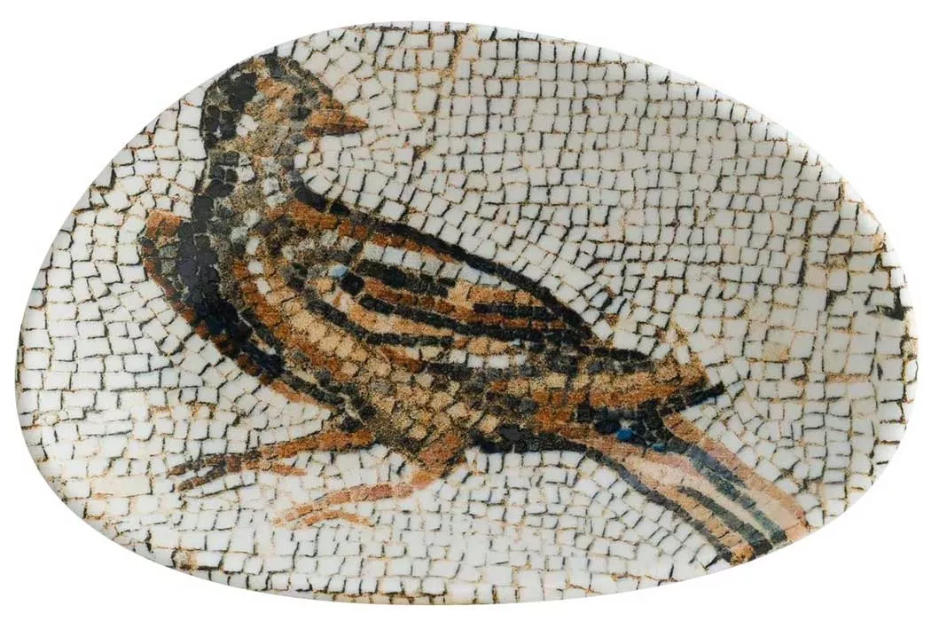 Блюдо овальное Bonna Mesopotamia Pajaro S-MT-MZPPJVAO15OKY, 140 мл