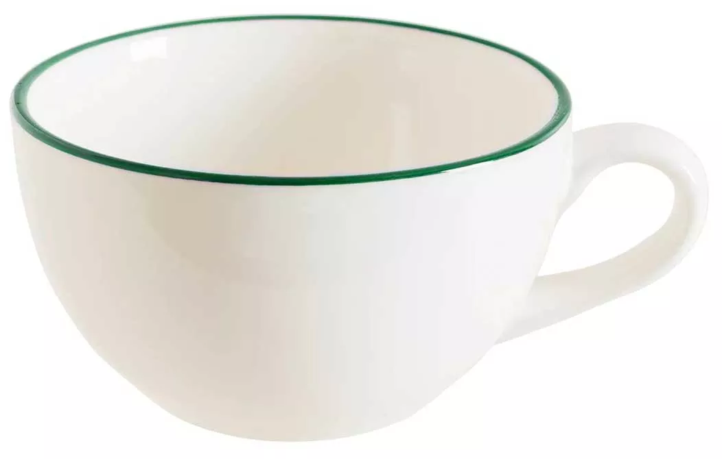 Чашка чайная Bonna Linea LNEGRRIT01CF, зеленый, 230 мл