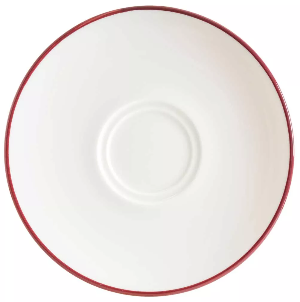 Блюдце Bonna Linea Burgundy LNEBDGRM04CT, 160 мм