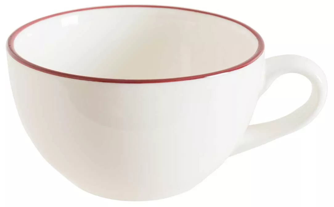 Чашка чайная Bonna Linea Burgundy LNEBDRIT01CF, 230 мл