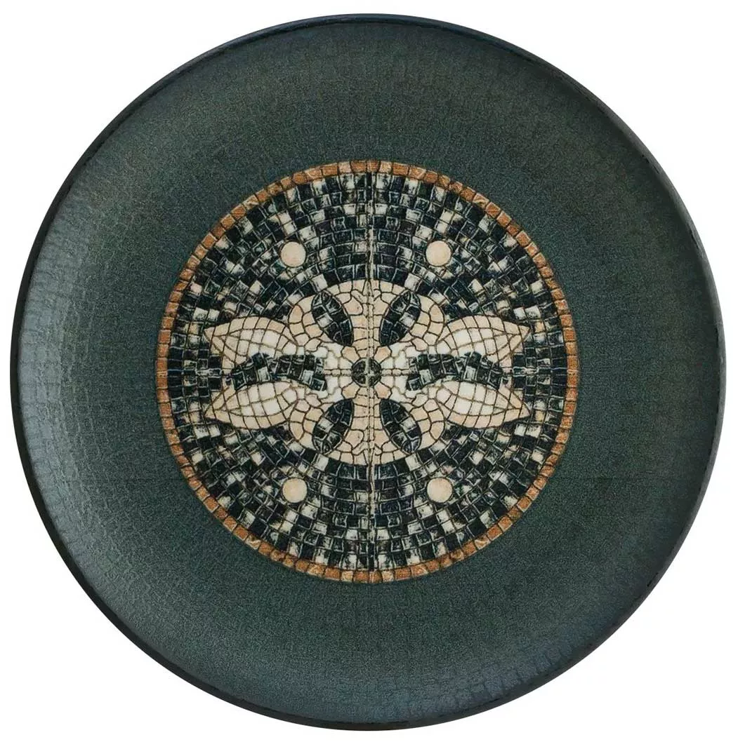 Тарелка плоская Bonna Mesopotamia Mosaic Anthracite S-MT-MZPMAGRM17DZ, 170 мм