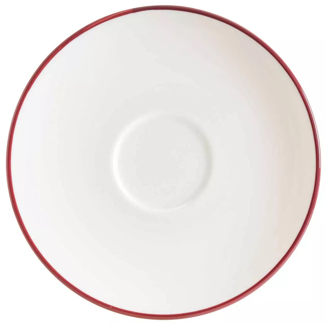 Блюдце Bonna Linea Burgundy LNEBDGRM02KT, 120 мм