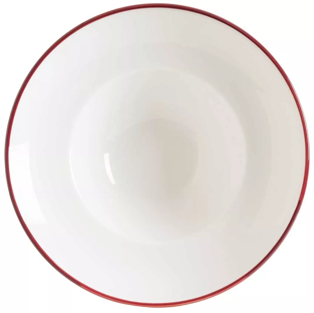 Тарелка глубокая Bonna Linea Burgundy LNEBDGRM24CK, 400 мл