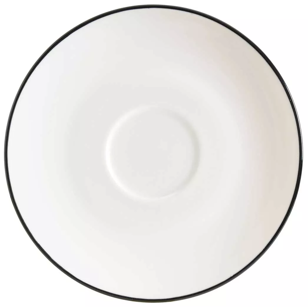 Блюдце Bonna Linea LNEBLGRM02KT, черный, 120 мм